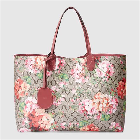 gucci gg blooms tote bag|gucci extra large tote bag.